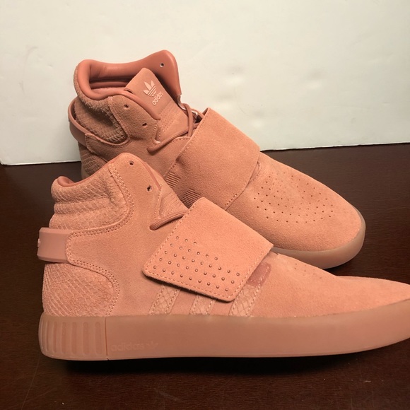 adidas tubular invader strap pink
